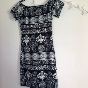 Light fun off the shoulder dress